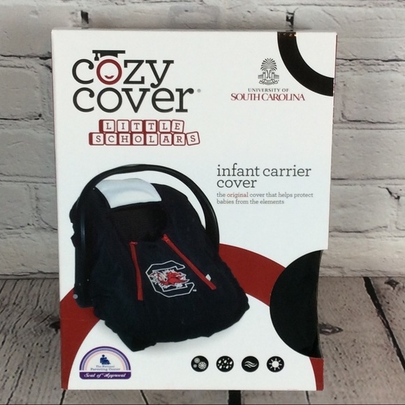 NCAA South Carolina Gamecocks Cozy Cover Infant Carrier Cover Tailgating Gameday - Picture 1 of 4